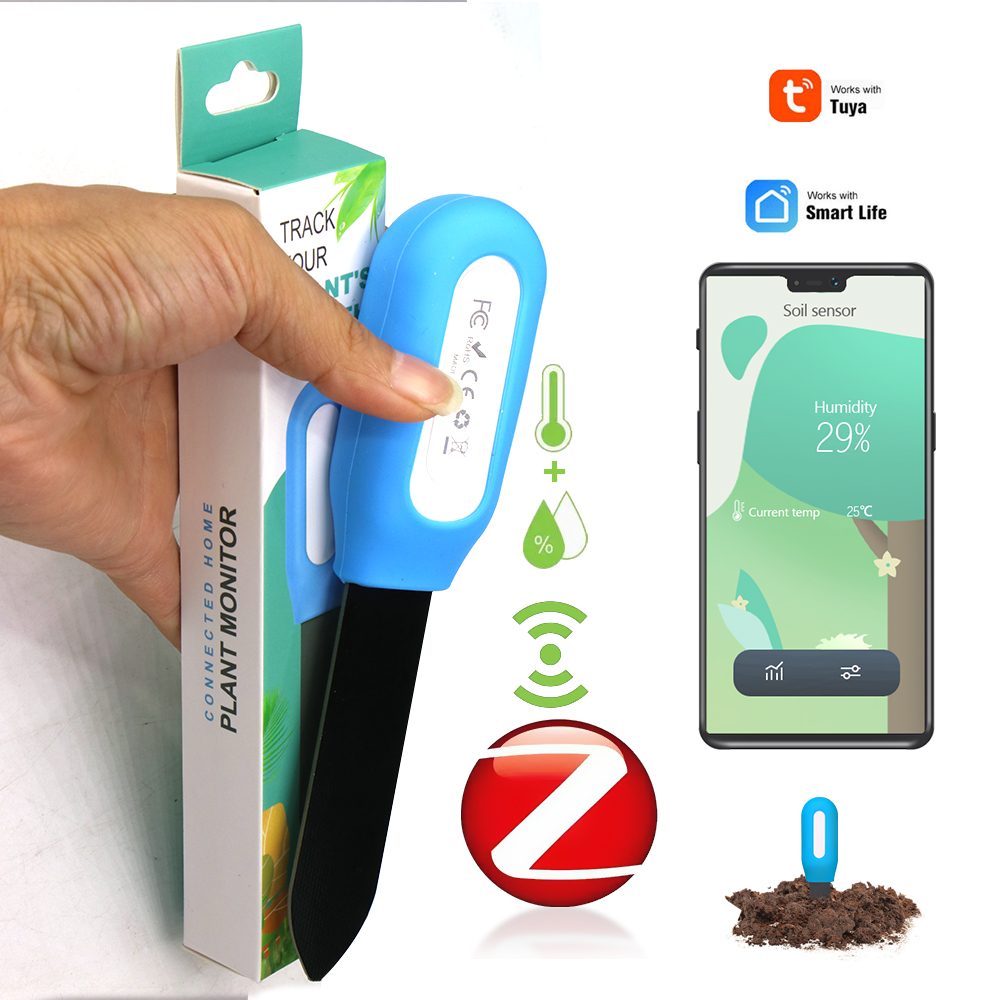 Smart Garden In Home - Sensor inteligente de suelo Zigbee para