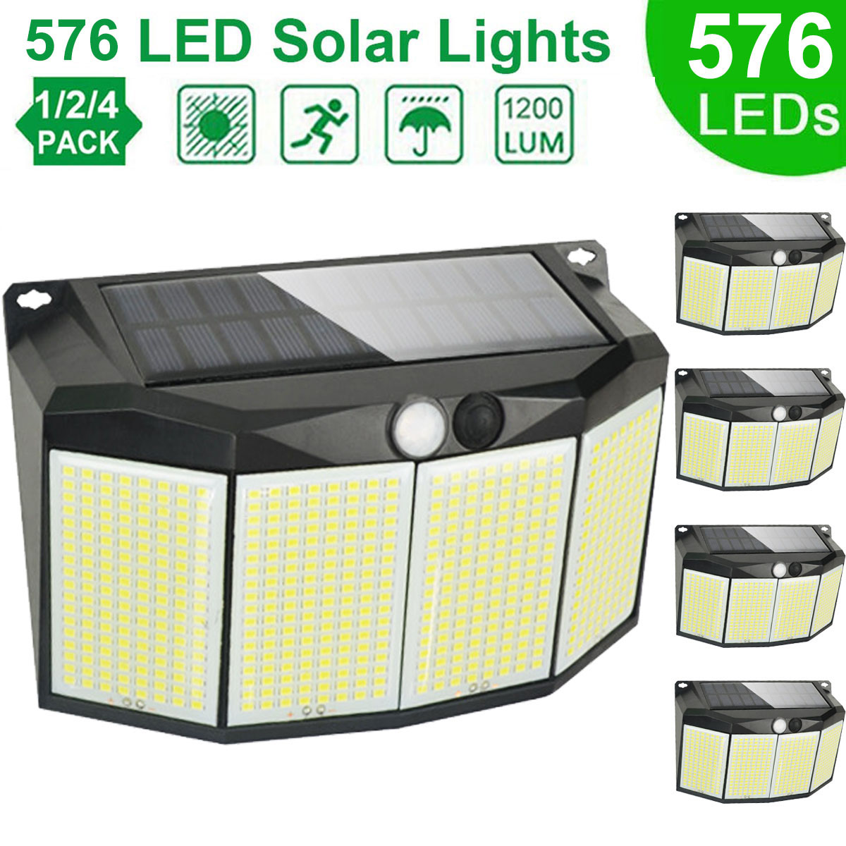 Smart Garden Solar Lights - Lámpara Solar para exteriores, luz LED