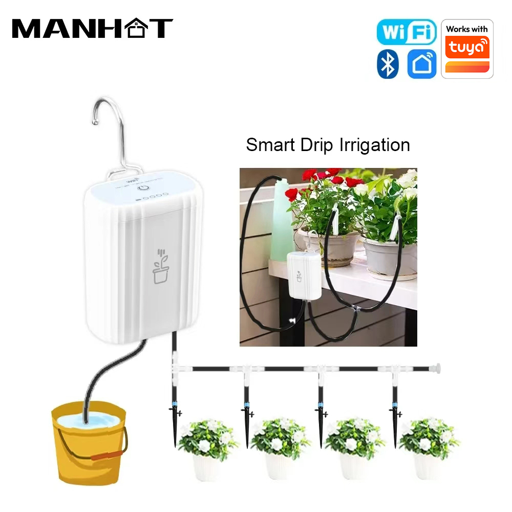 Smart Garden Home Assistant - Bomba de riego inteligente WiFi MANHOT,