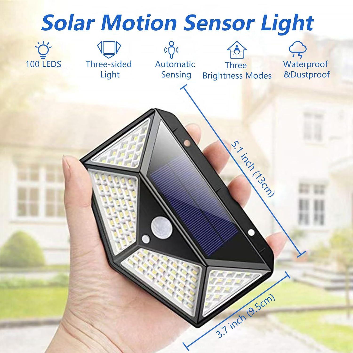 Smart Garden Solar Lights - Lámpara Solar Multifuncional para Decoración de