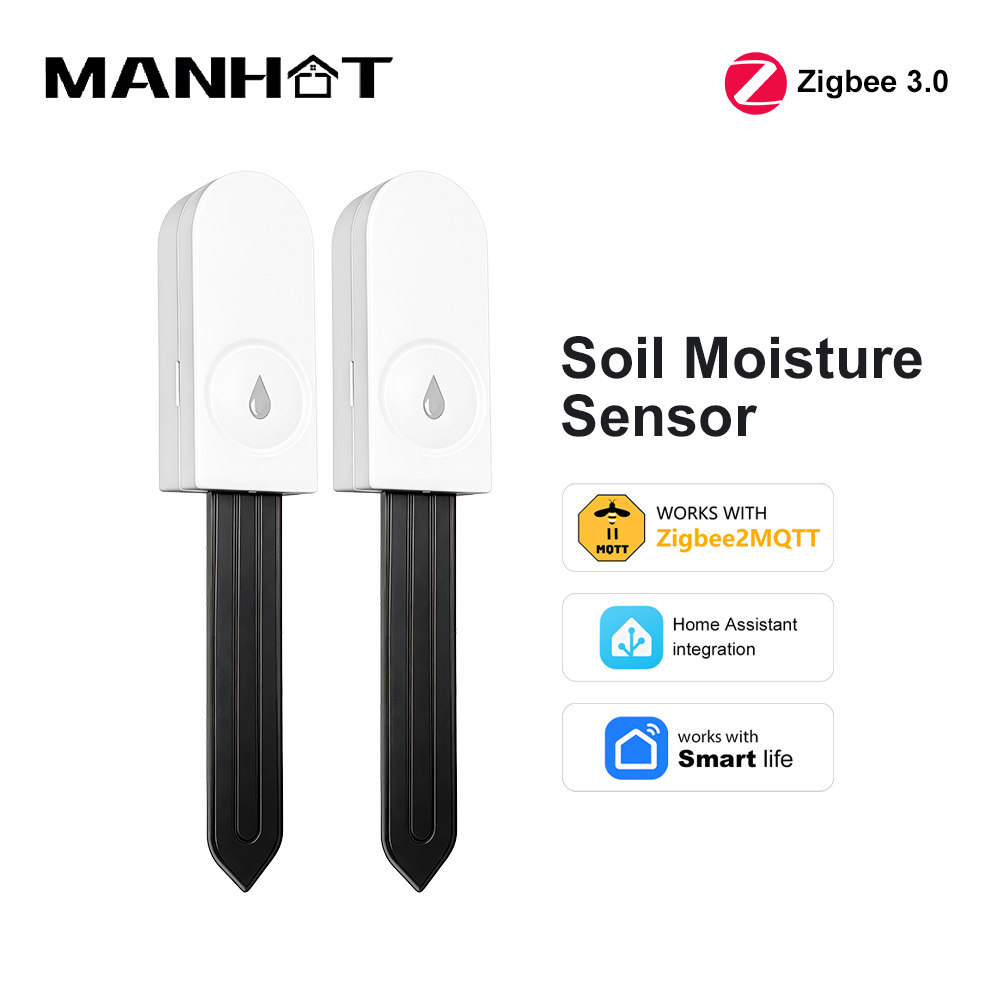 Smart Garden Water - Sensor de Humedad del Suelo Zigbee