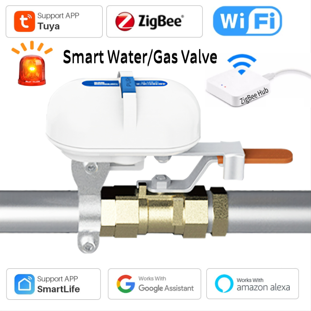 Smart Garden Water - Válvula de agua Zigbee para el