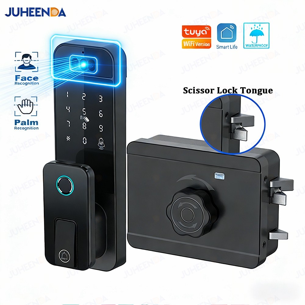 Smart Garden Lock - Cerradura Inteligente WiFi Tuya con Reconocimiento