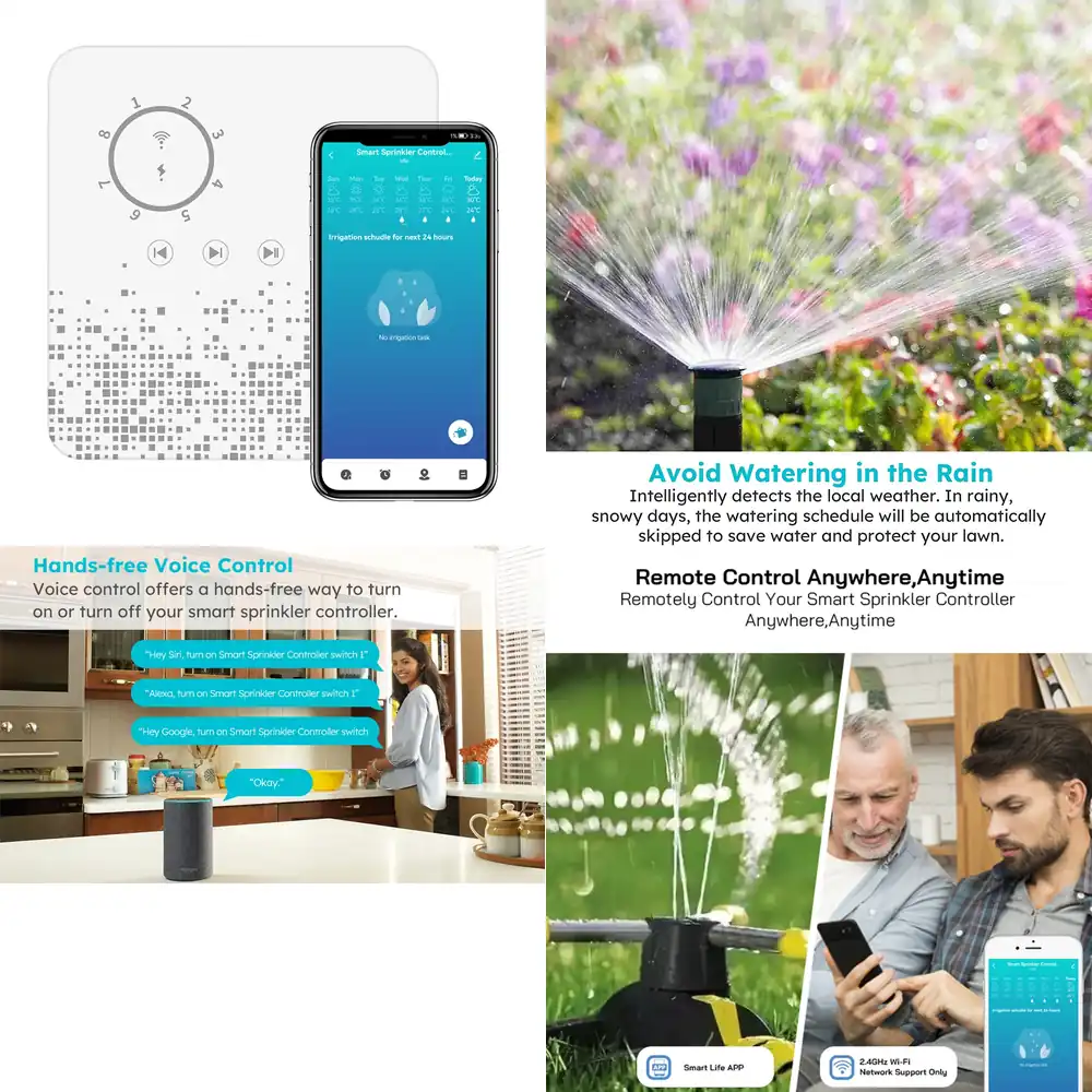Smart Garden Zone - Temporizador de Riego Inteligente Qwinn 2026-Rehent