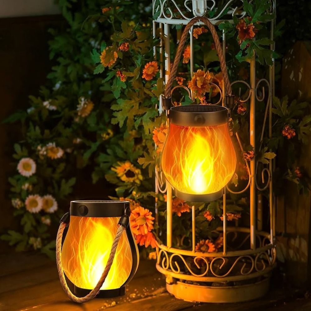 Smart Garden Solar Lights - Lámpara Solar Recargable por USB con