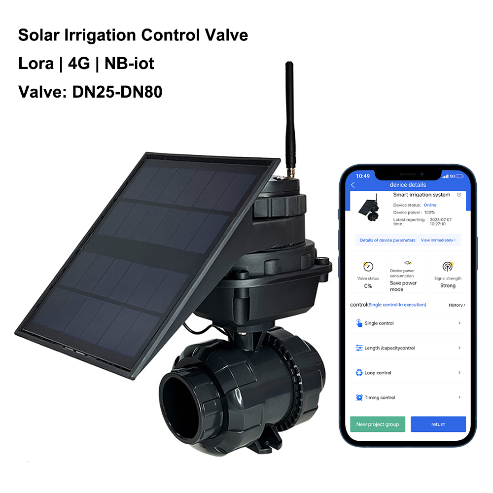 Smart Garden Instructions - Sistema de riego inteligente Solar 4G,