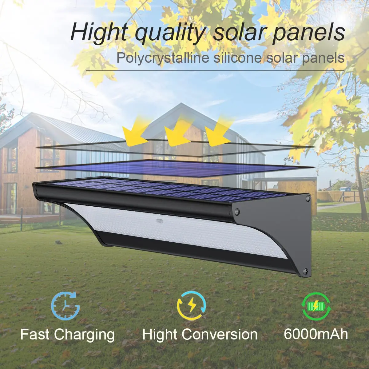 Luz Solar de pared para exteri - Smart Garden Solar Lights reseña y precio