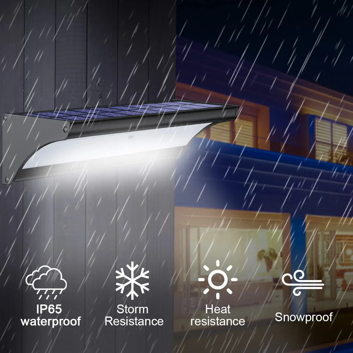 Luz Solar de pared para exteri - Smart Garden Solar Lights reseña y precio