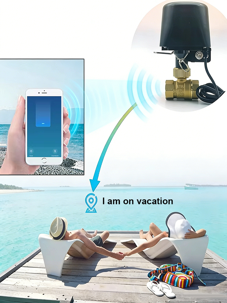 Válvula de Agua Inteligente Tu - Smart Garden Home Assistant reseña y precio