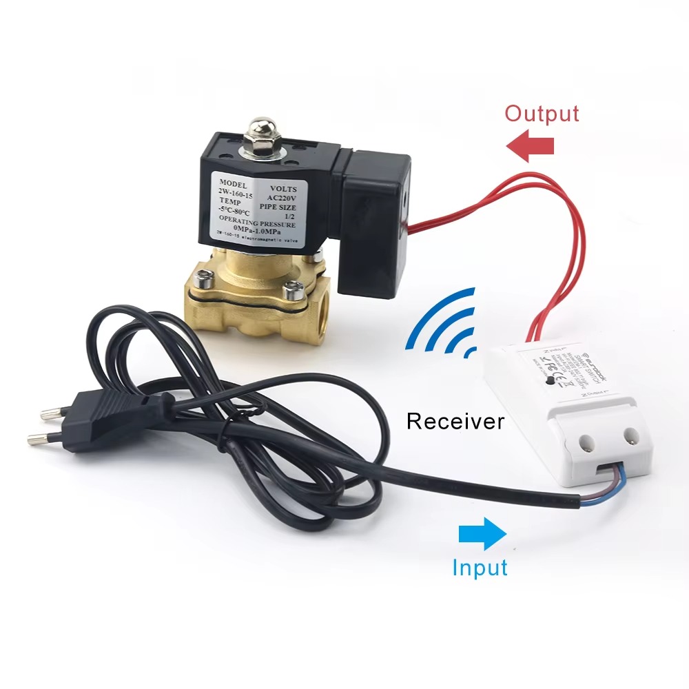 AC220V Tuya WiFi válvula solen - Smart Garden Instructions reseña y precio