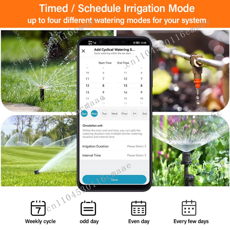 Temporizador de aspersor intel - Smart Garden Lock reseña y precio