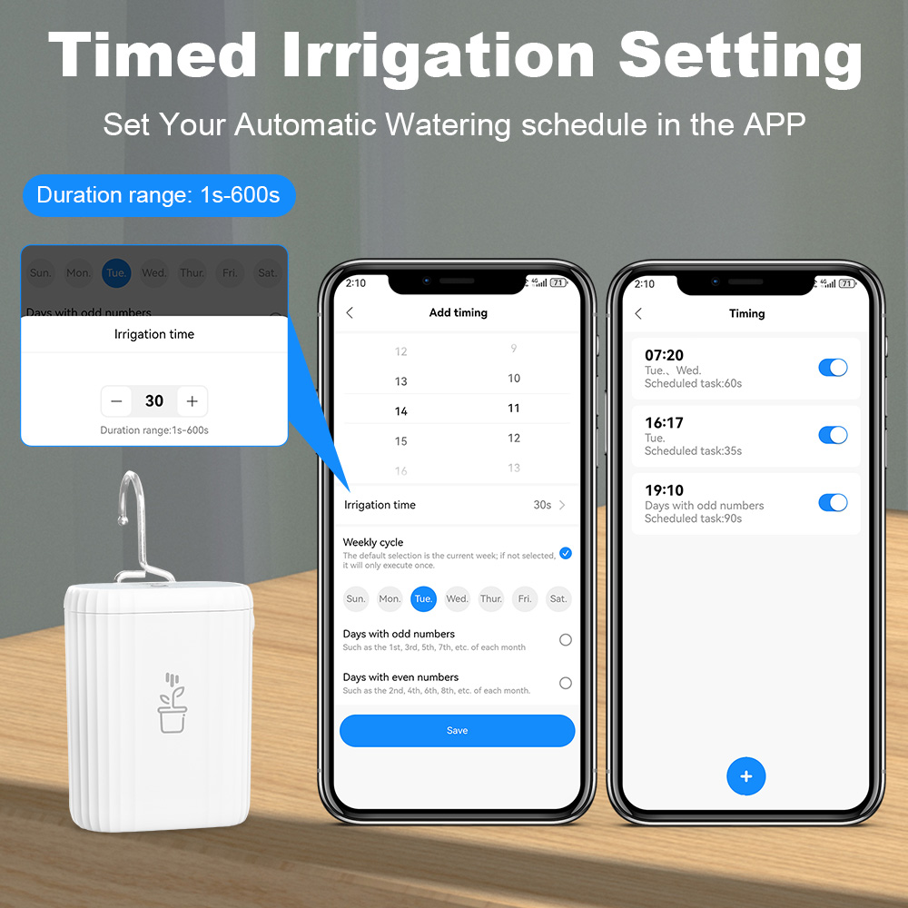 Bomba de riego inteligente WiF - Smart Garden Home Assistant reseña y precio
