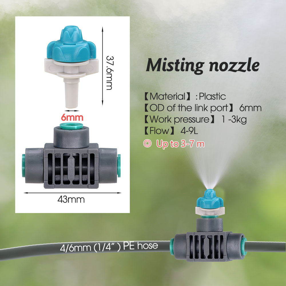 Sistema de riego por nebulizac - Smart Garden Lock reseña y precio