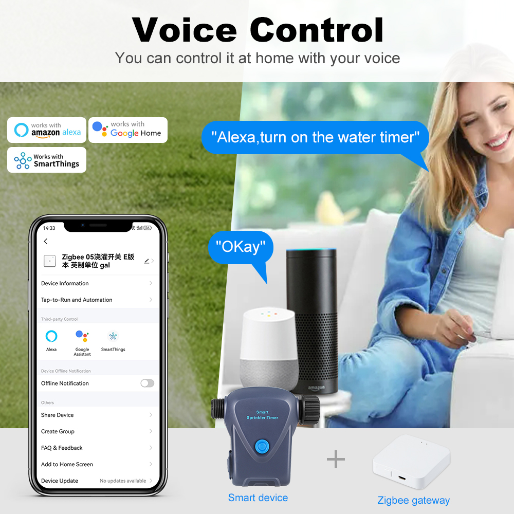 Temporizador de Riego Automáti - Smart Garden Home Assistant reseña y precio