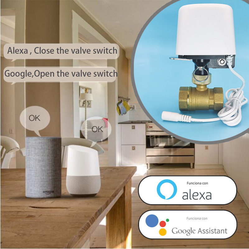 Válvula de Agua Inteligente Tu - Smart Garden Home Assistant reseña y precio