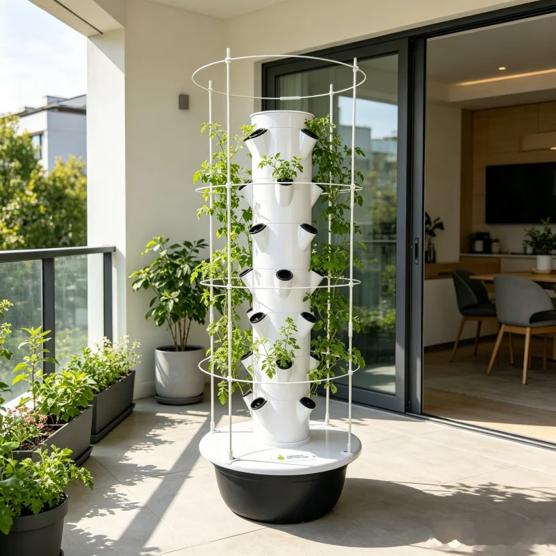 Torre Hidropónica de 9 Niveles - Smart Garden Trellis reseña y precio