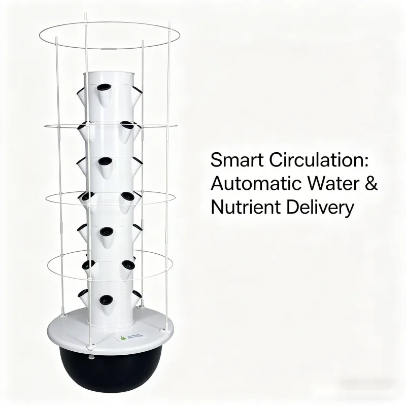 Torre Hidropónica de 9 Niveles - Smart Garden Trellis reseña y precio