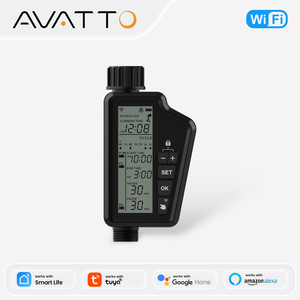 AVATTO Tuya WIFI Temporizador  - Smart Garden Lock reseña y precio