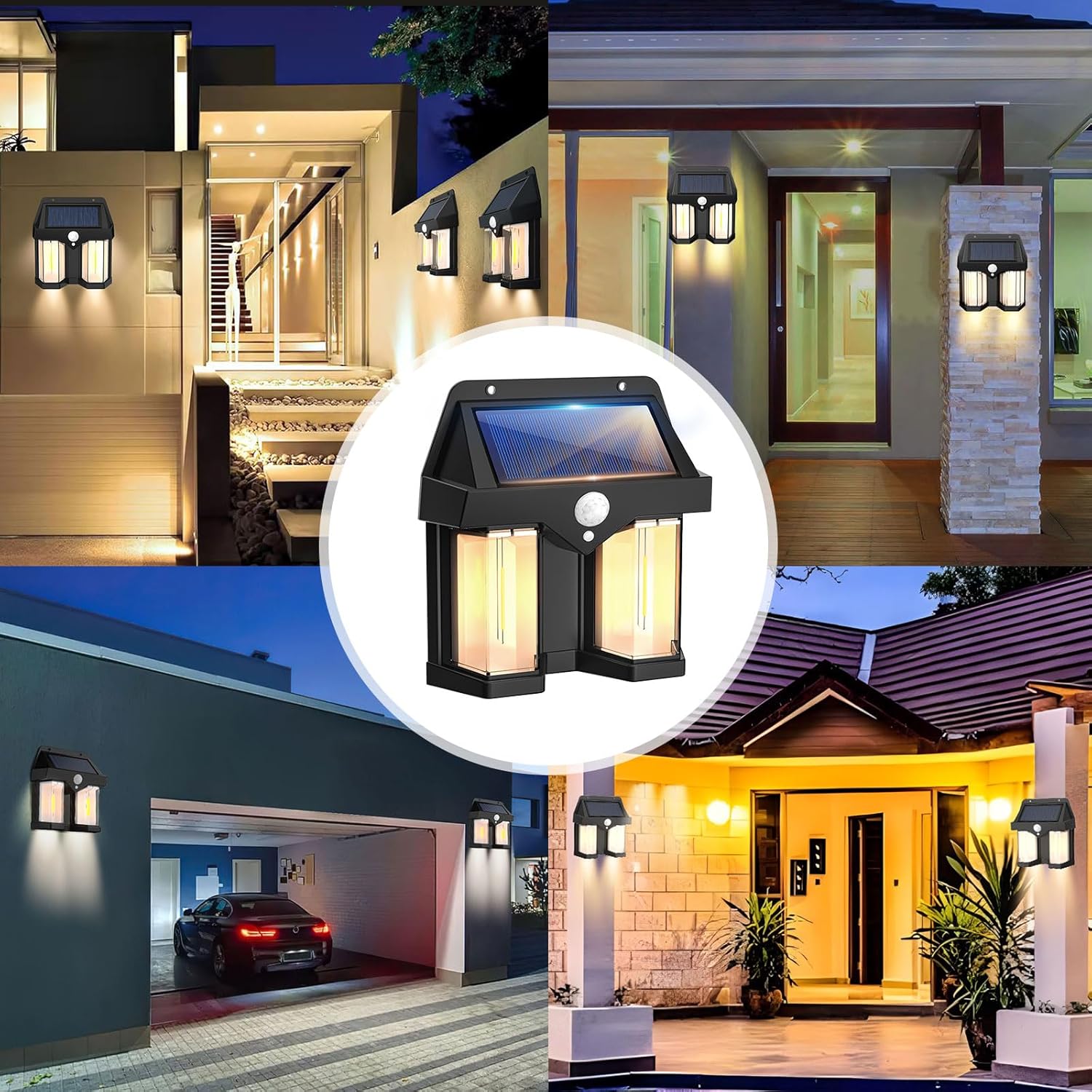 Lámpara de Pared Solar Vintage - Smart Garden Solar Lights reseña y precio