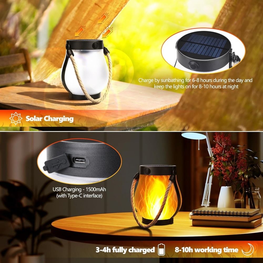 Lámpara Solar Recargable por U - Smart Garden Solar Lights reseña y precio