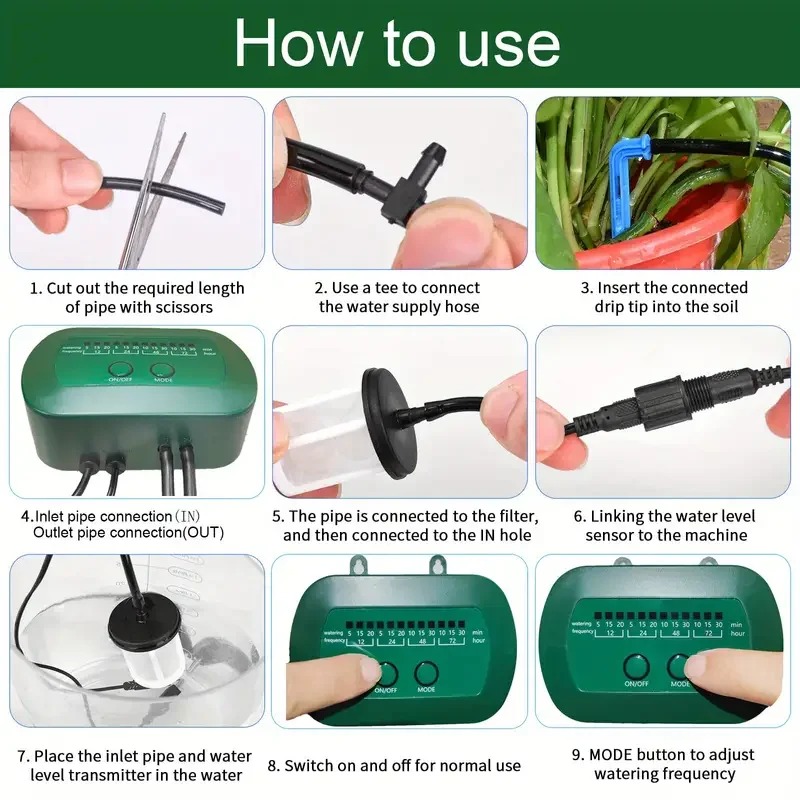 Kit de riego Solar inteligente - Smart Garden Water reseña y precio