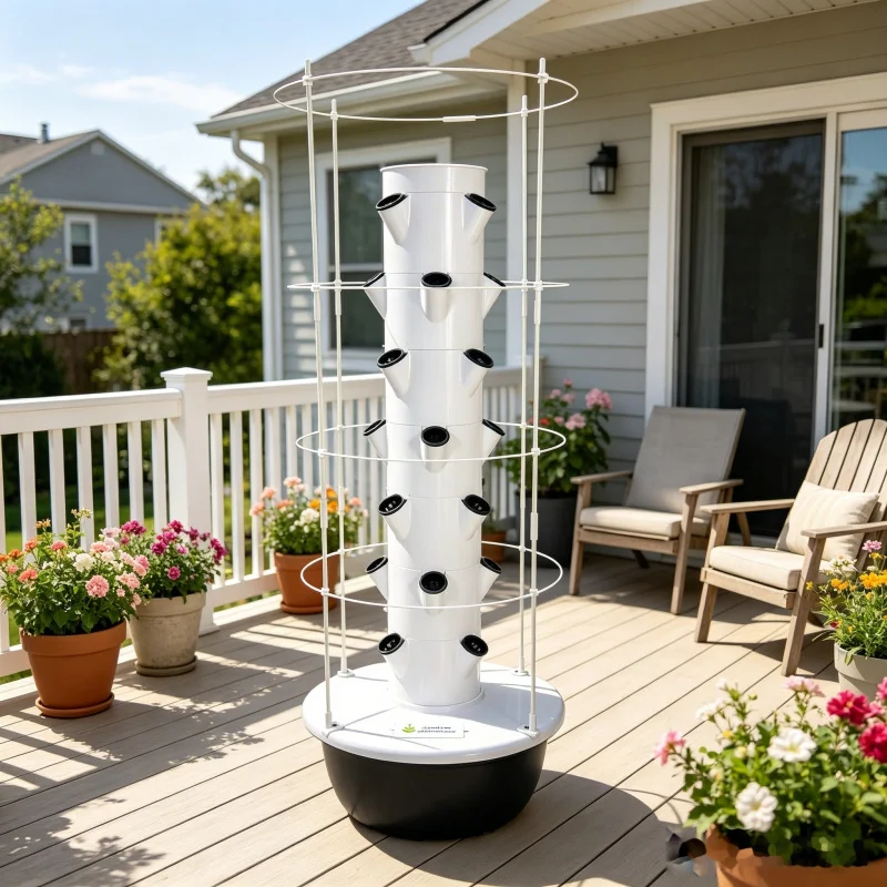 Torre Hidropónica Vertical Spa - Smart Garden Trellis reseña y precio