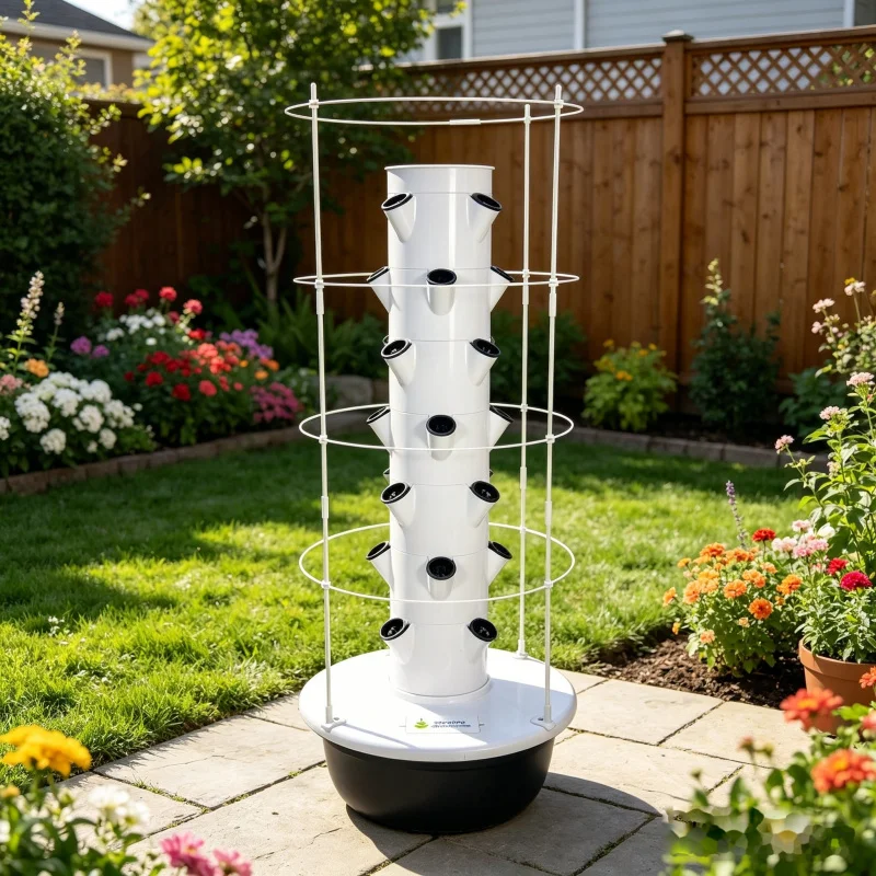 Torre Hidropónica Vertical Spa - Smart Garden Trellis reseña y precio