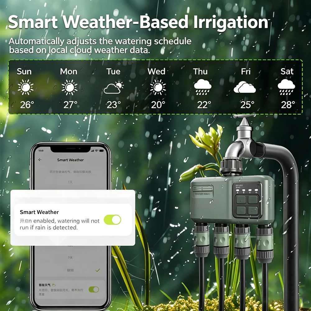 Temporizador de Riego Intelige - Smart Garden Lock reseña y precio
