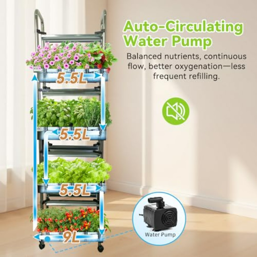 Sistema de cultivo hidropónico - Smart Garden Water reseña y precio