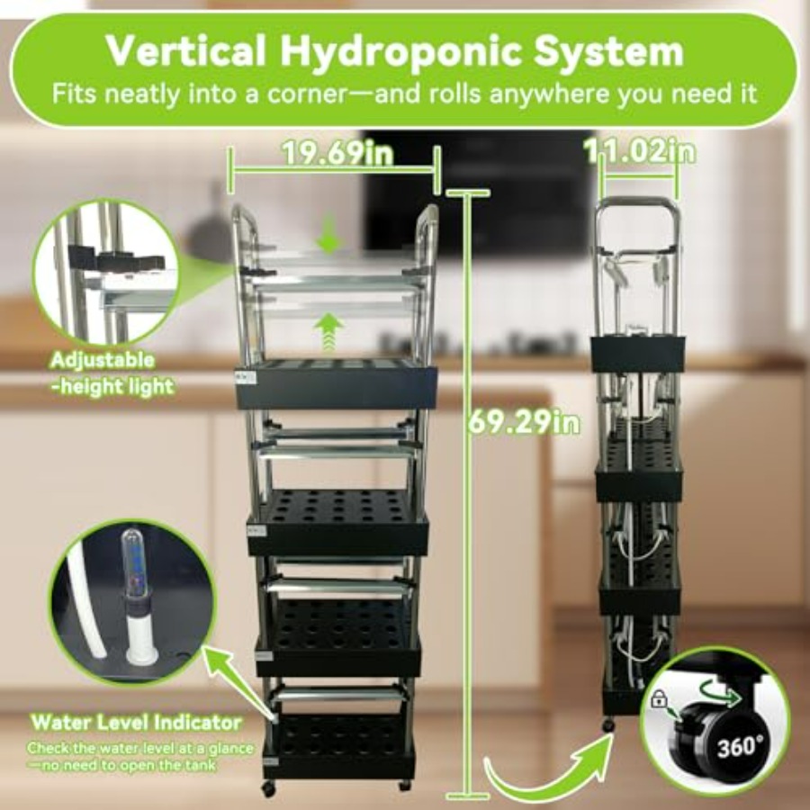 Sistema de cultivo hidropónico - Smart Garden Water reseña y precio
