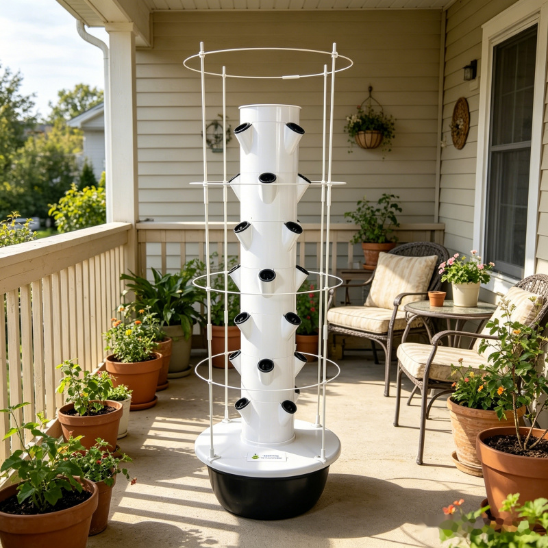 Torre Hidropónica Vertical de  - Smart Garden Trellis reseña y precio