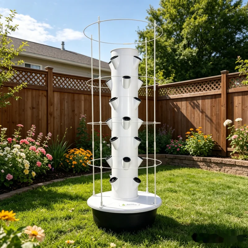 Torre Hidropónica Vertical de  - Smart Garden Trellis reseña y precio
