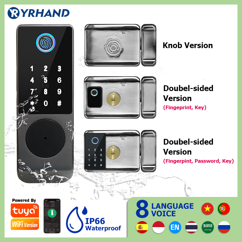 Tuya-cerradura inteligente con - Smart Garden Lock reseña y precio