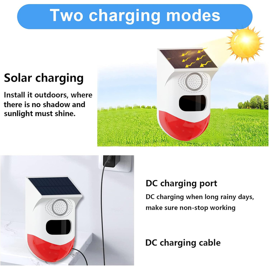 Reproductor de voz activado po - Smart Garden Solar Lights reseña y precio