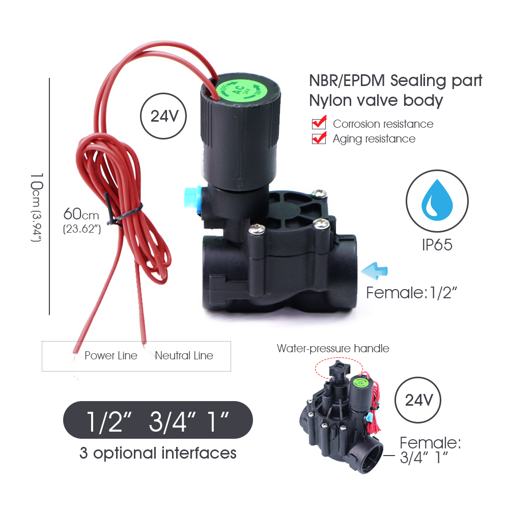 Controlador de válvula solenoi - Smart Garden Zone reseña y precio